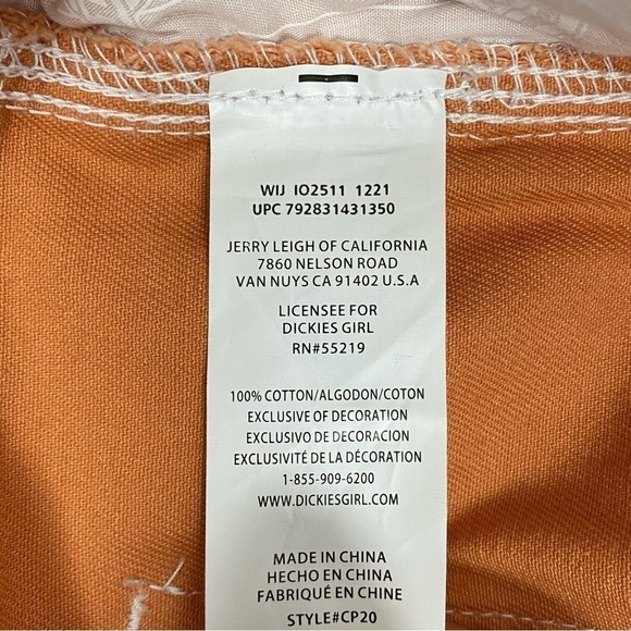 Nwt | Dickies Juniors' Straight Leg Relaxed Fit Carpenter Pants Size 13 - Picture 9 of 12